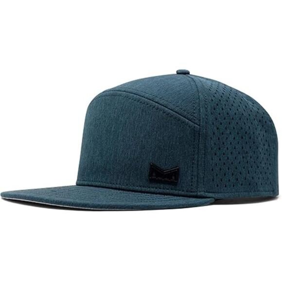 Performance Snapback Hat, Water-Resistant Flat Bill Caps for Men & Women, Golf - Picture 7 of 7
